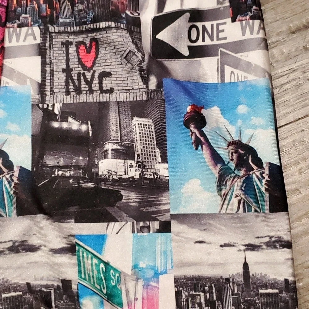 Justice New York City Leggings Size 8